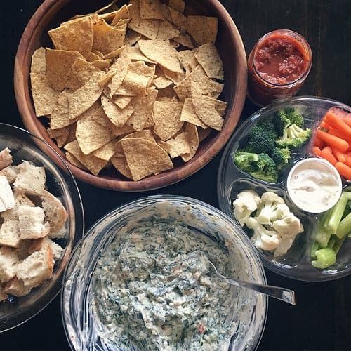 Nachos and dips