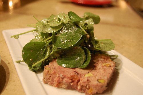 PAte and greens