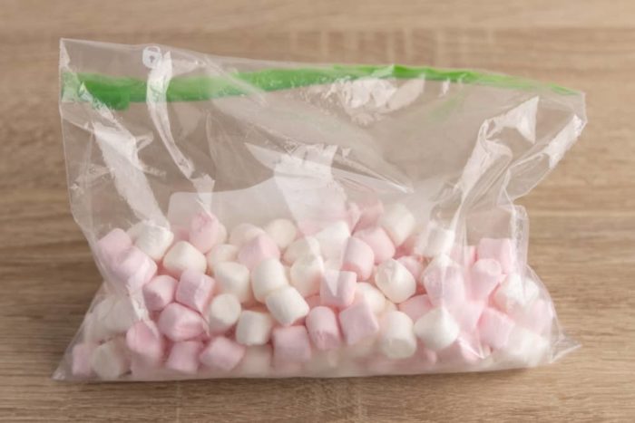 Frozen marshmallows
