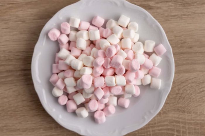 Thawing marshmallows